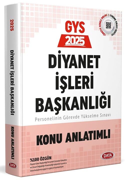 Data 2025 GYS DİB Diyanet İşleri Başkanlığı Konu Anlatımlı Görevde Yükselme Data Yayınları