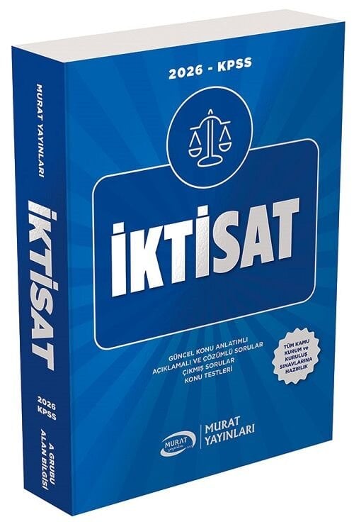 Murat 2026 KPSS A Grubu İktisat Konu Anlatımlı Murat Yayınları