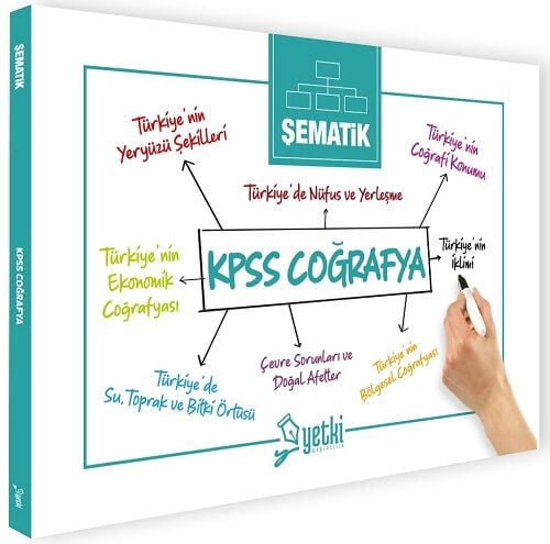 Yetki KPSS Şematik Coğrafya Yetki Yayınları
