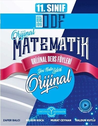 Orijinal 11. Sınıf Matematik ODF Orijinal Ders Föyleri Orijinal Yayınları
