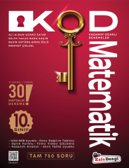 Kafadengi 10. Sınıf Matematik KOD 30 Deneme Kafadengi Yayınları