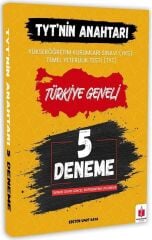 Anahtar Kitap YKS TYT nin Anahtarı Türkiye Geneli 5 li Deneme Seti Anahtar Kitap