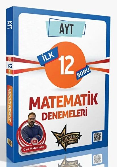 Liderler Karması YKS AYT Can Matematik İlk 12 Soru Denemeleri Çözümlü Liderler Karması
