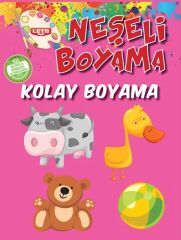 Neşeli Boyama - Kolay Boyama Parıltı Yayınları