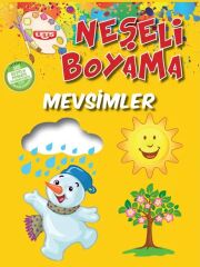 Neşeli Boyama - Mevsimler Parıltı Yayınları