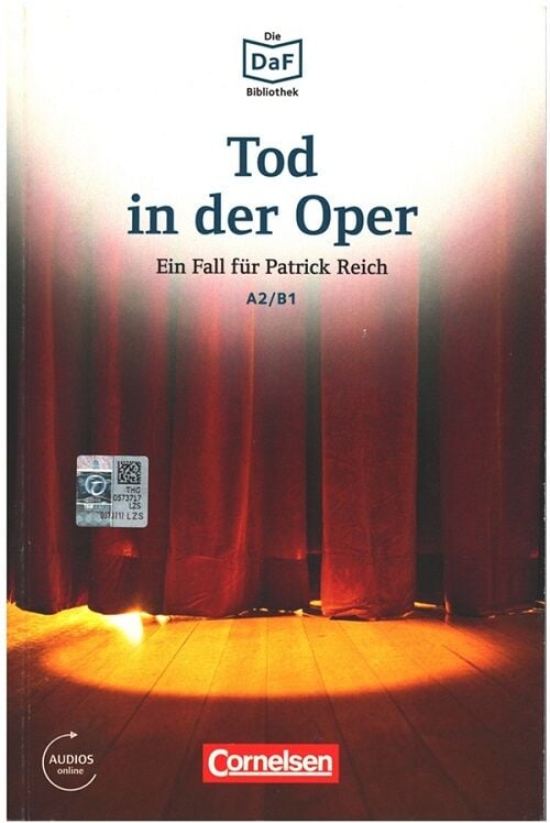 Cornelsen Verlag Tot in der Oper A2-B1 mit Audios Online Cornelsen Verlag