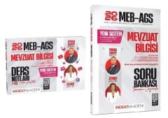 YENİ AGS SİSTEMİ - İndeks Akademi 2026 MEB-AGS Mevzuat Bilgisi Video Ders Notları + Soru Bankası 2 li Set - Emrah Vahap Özkaraca, Zeynep Salman İçli İndeks Akademi Yayıncılık