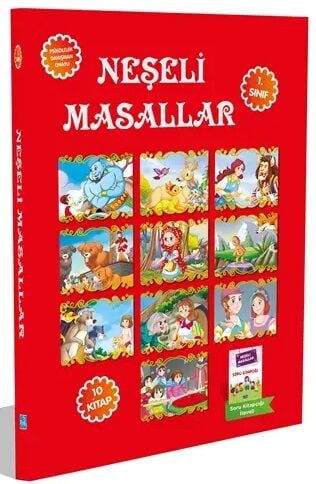 Neşeli Masallar 10 Kitap Set Parıltı Yayınları