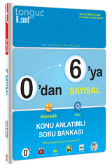 Tonguç 6. Sınıf 0 dan 6 ya Sayısal Konu Anlatımlı Soru Bankası Tonguç Akademi