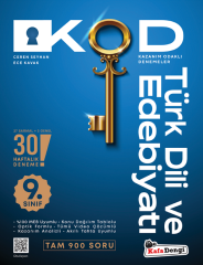 Kafadengi 9. Sınıf Türk Dili ve Edebiyatı KOD 30 Deneme Kafadengi Yayınları