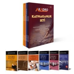 A Kadro Kaymakamlık Konu Anlatım Hazırlık Seti A Kadro Yayınları