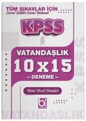 Bigelio 2027 KPSS Vatandaşlık 10x15 Deneme Bigelio Yayıncılık