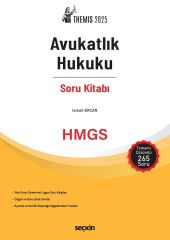Seçkin 2025 THEMİS HMGS Hakimlik Avukatlık Hukuku Soru Kitabı Çözümlü - İsmail Ercan Seçkin Yayınları
