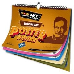 KR Akademi YKS AYT Edebiyat Poster Notlar KR Akademi Yayınları