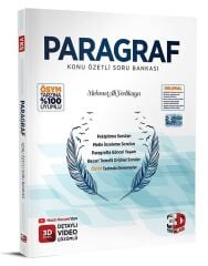 3D Yayınları Tüm Sınavlar için Paragraf Soru Bankası Video Çözümlü 3D Yayınları