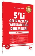 4T Yayınları GUY Gelir Uzman Yardımcılığı 5 Deneme 3. Baskı - Alican Dovletov 4T Yayınları