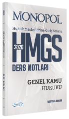 Monopol 2026 HMGS Genel Kamu Hukuku Ders Notları - Mustafa Arıkan Monopol Yayınları