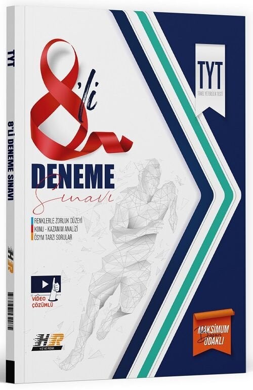 Hız ve Renk YKS TYT 8 Deneme Hız ve Renk Yayınları