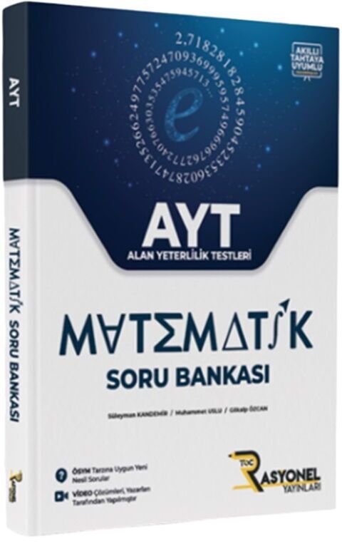 Rasyonel YKS AYT Matematik Soru Bankası Rasyonel Yayınları