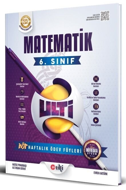 Ulti Yayınları 6. Sınıf Matematik Ulti HÖF Haftalık Ödev Föyleri Ulti Yayınları