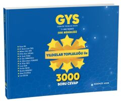 Rakipsiz UZEM GYS Adalet Bakanlığı Şube Müdürlüğü Yıldızlar Topluluğu ile 3000 Soru Cevap Rakipsiz UZEM
