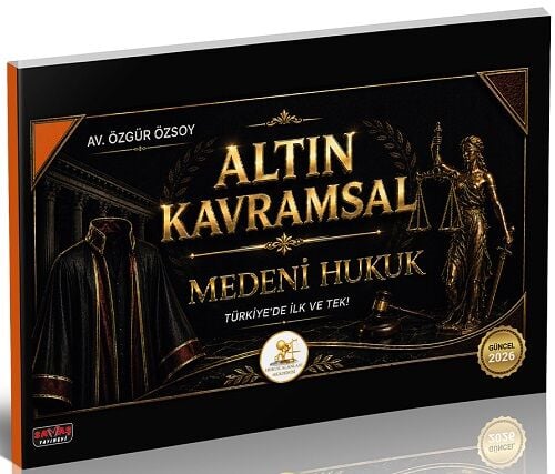 Savaş 2026 HUKAL ALTIN KAVRAMSAL HMGS Hakimlik KPSS A Grubu Medeni Hukuk Savaş Yayınları