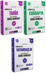 Pegem 2026 KPSS Tarih + Coğrafya + Vatandaşlık Ezberbozan Soru Bankası 3 lü Set Pegem Akademi Yayınları