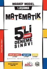 Acil YKS TYT Matematik Maarif Model 5 li Deneme 1. Aşama Acil Yayınları
