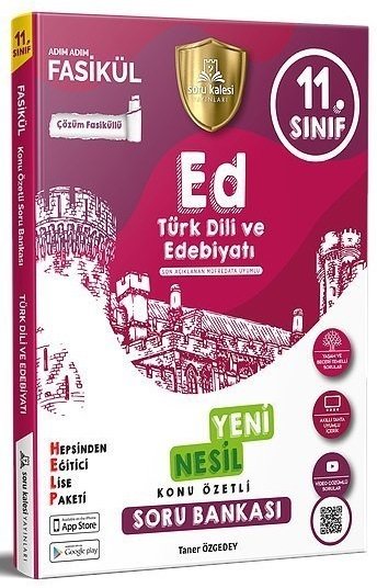 Soru Kalesi 11. Sınıf Türk Dili ve Edebiyatı Konu Özetli Soru Bankası Soru Kalesi Yayınları