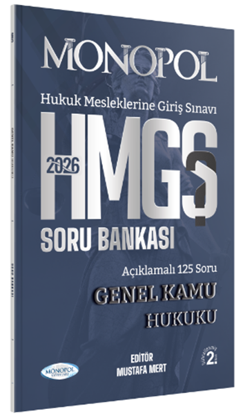 Monopol 2026 HMGS Genel Kamu Hukuku Soru Bankası 2. Baskı - Mustafa Mert Monopol Yayınları