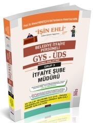 Savaş 2025 GYS ÜDS Belediye Grup 3 İtfaiye Şube Müdürü İŞİN EHLİ Konu Anlatımı Görevde Yükselme Ünvan Değişikliği - Ahmet Nohutçu Savaş Yayınları