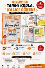 Yönerge KPSS MEB-AGS Başlarım Şimdi Tarih Çalışmaya Pratik Anlatım Yönerge Yayınları