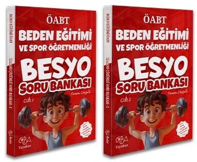 CBA Yayınları ÖABT MEB-AGS BESYO Beden Eğitimi Öğretmenliği Soru Bankası Seti Çözümlü CBA Yayınları