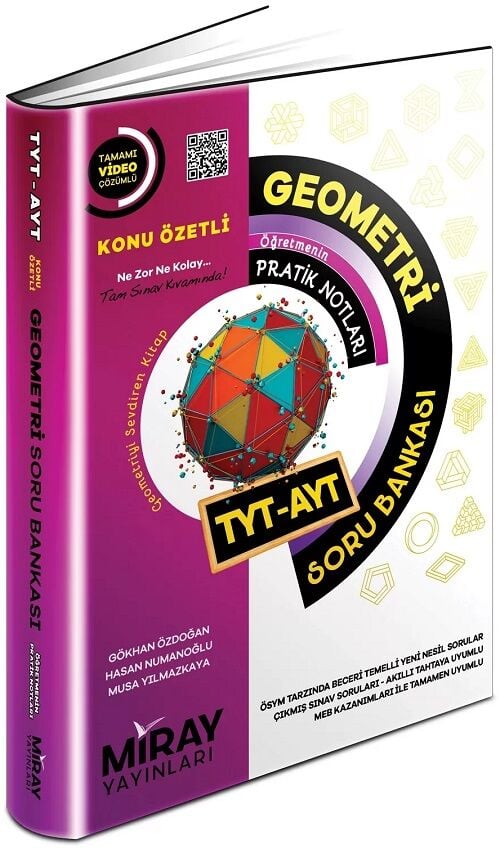 Miray YKS TYT AYT Geometri Konu Özetli Soru Bankası Miray Yayınları