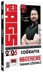 YENİ AGS - Yargı 2026 MEB-AGS Coğrafya 66 Deneme Çözümlü - Engin Eraydın Yargı Yayınları