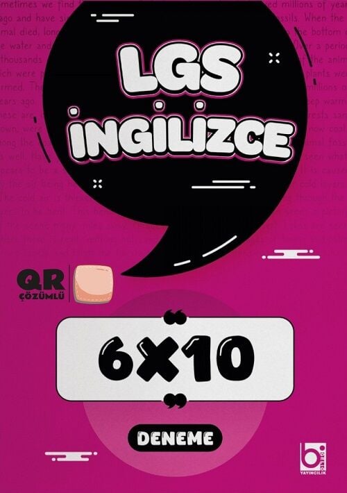 Bigelio LGS İngilizce 6x10 Deneme Çözümlü Bigelio Yayıncılık