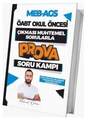 TKM Akademi 2026 ÖABT MEB-AGS Okul Öncesi Çıkması Muhtemel Sorularla Prova Soru Kampı ve Kitabı - Mahmut Orhan TKM Akademi