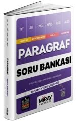 Miray YKS TYT AYT KPSS DGS MSÜ ALES Paragraf Soru Bankası Çözümlü Miray Yayınları