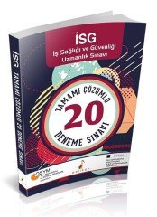 Pelikan İSG İş Sağlığı ve Güvenliği Uzmanlık Sınavı Çözümlü 20 Deneme Sınavı Pelikan Kitabevi