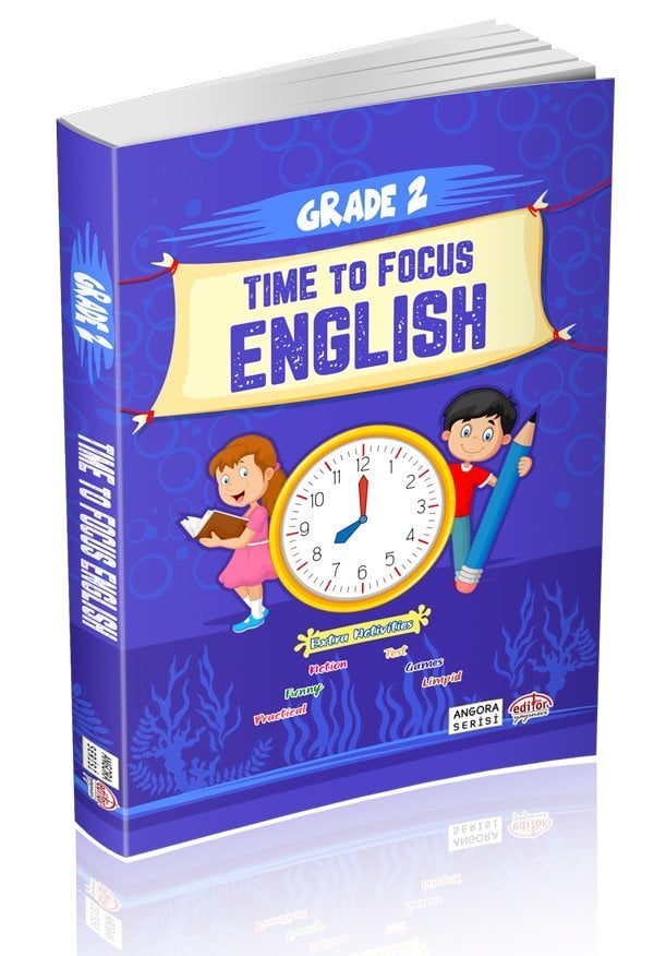 Editör 2. Sınıf Time To Focus Grade 2 English Angora Serisi Editör Yayınları