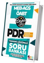 TKM Akademi 2026 ÖABT MEB-AGS Psikolojik Danışmanlık ve Rehberlik DEJAVU Soru Bankası TKM Akademi