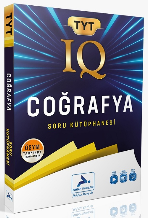 Paraf YKS TYT Coğrafya IQ Soru Kütüphanesi Paraf Yayınları