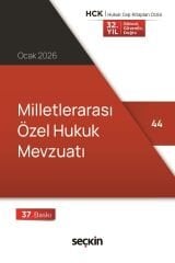 Seçkin 2026 Milletlerarası Özel Hukuk Mevzuatı Cep Kitabı 37. Baskı Seçkin Yayınları