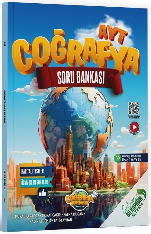 Coğrafya Gurmesi YKS AYT Coğrafya Soru Bankası Coğrafya Gurmesi Yayınları