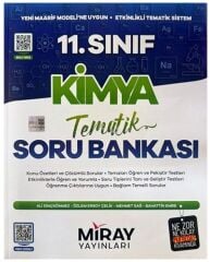 Miray 11. Sınıf Kimya Tematik Maarif Modeli Soru Bankası Çözümlü Miray Yayınları