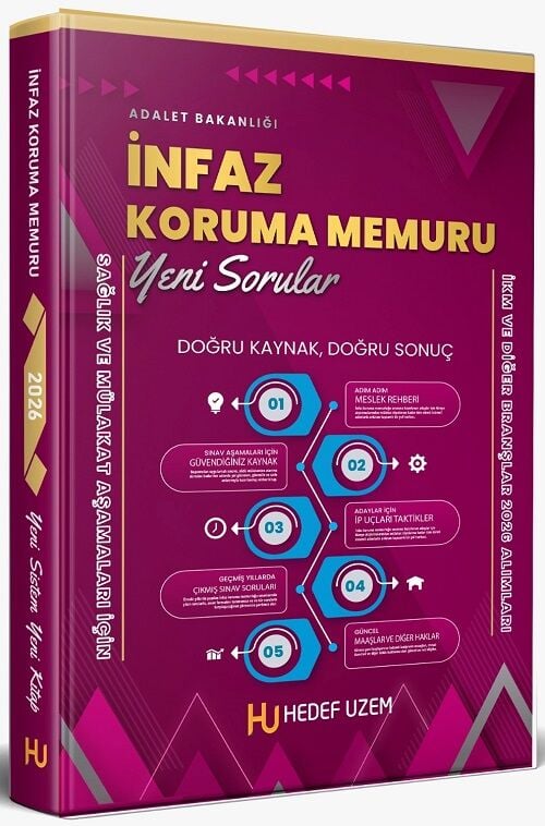 Hedef Uzem İnfaz Koruma Memuru Konu Alatımlı Soru Bankası Hedef Uzem