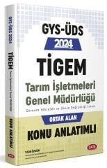 Data 2024 GYS TİGEM Tarım İşletmeleri Konu Anlatımlı Görevde Yükselme ve Ünvan Değişikliği Data Yayınları