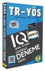 Tasarı TR-YÖS IQ Genel Yetenek 40x10 Deneme Çözümlü Tasarı Yayınları