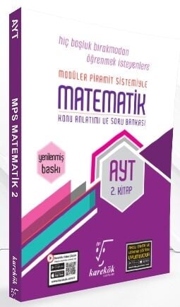 Karekök YKS AYT Matematik MPS Konu Anlatımlı Soru Bankası 2. Kitap Karekök Yayınları