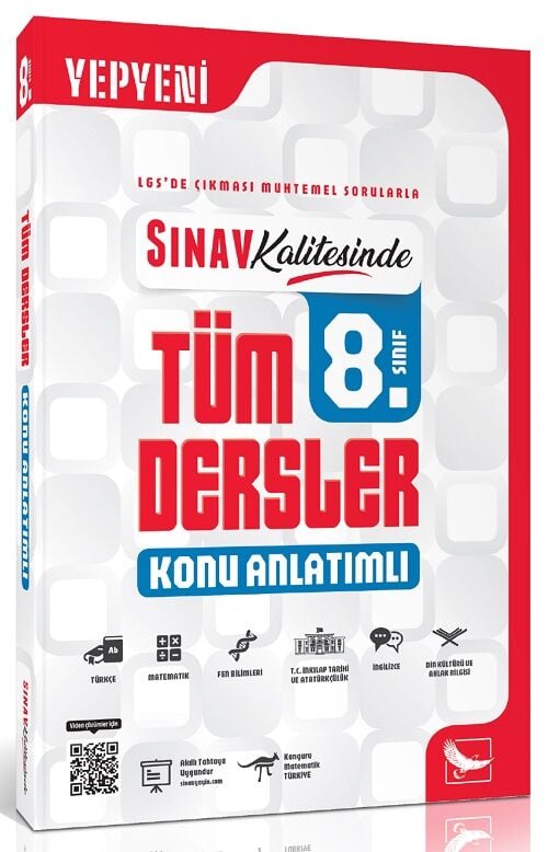 Sınav 8. Sınıf Tüm Dersler Sınav Kalitesinde Konu Anlatımlı Sınav Yayınları
